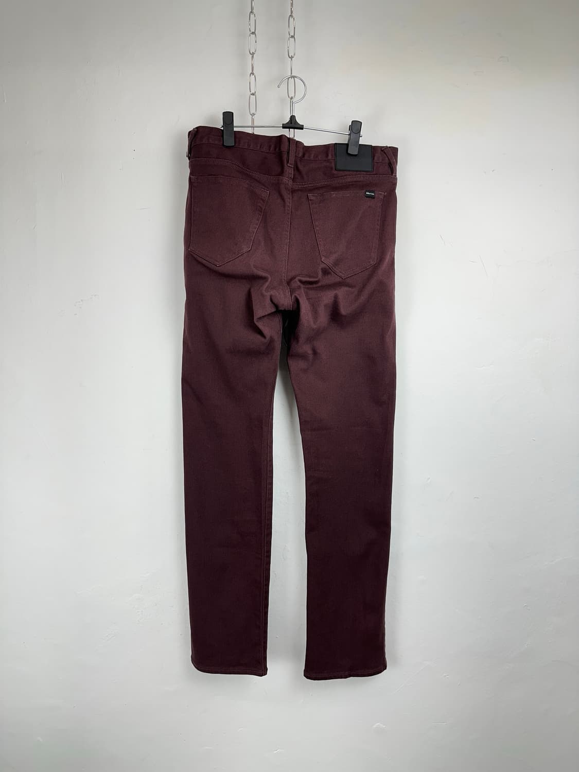 Paul Smith Burgundy Stretch Pants 상품이미지6