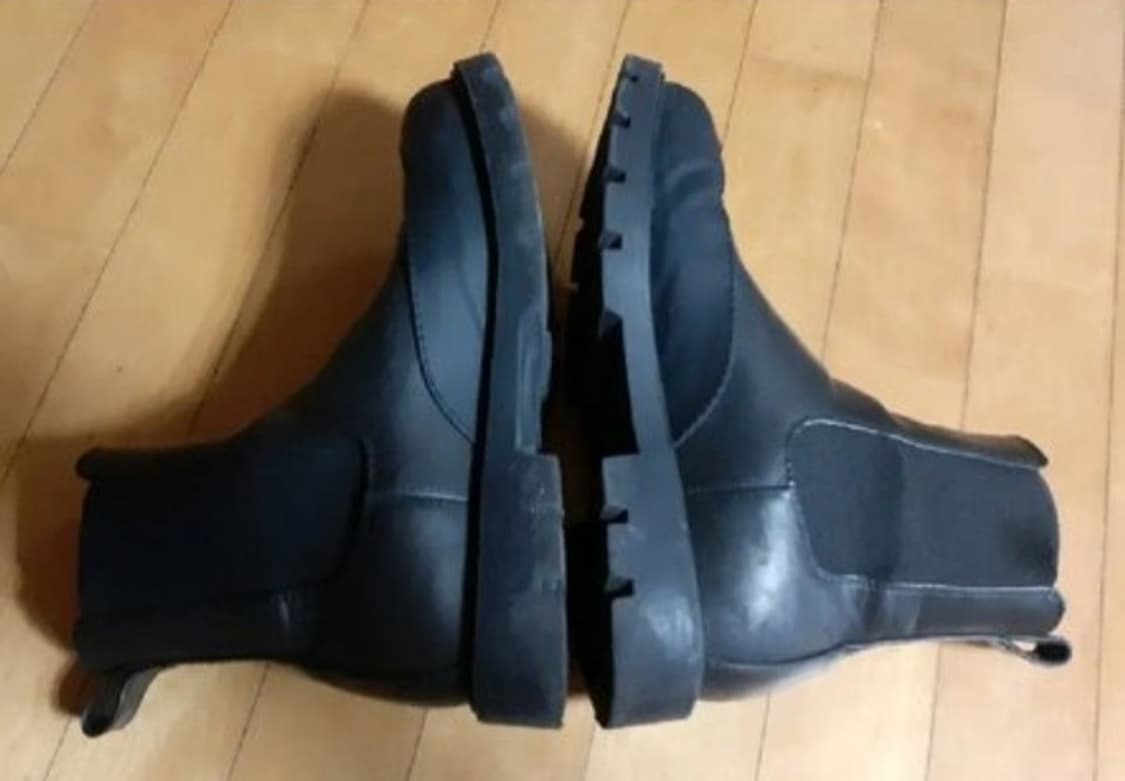 자라 ZARA 첼시부츠 블랙 레더 워커 43 275 상품이미지7