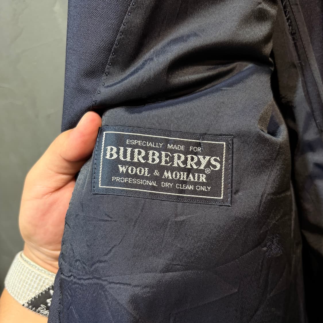 [L] BURBERRY 버버리 금장 더블 블레이저  상품이미지6
