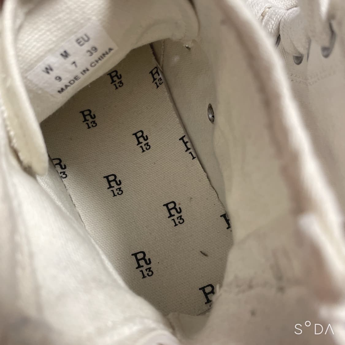 R13 알써틴 스니커즈 245 상품이미지8