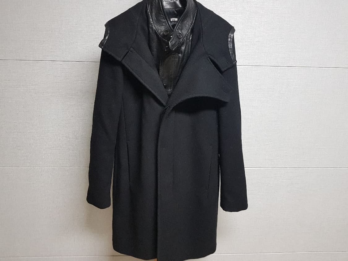 시스템 가죽 캐시미어 상품이미지2