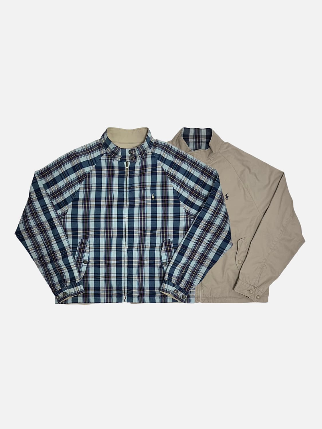 폴로 랄프로렌 리버서블 체크 바라쿠다 자켓 상품이미지1