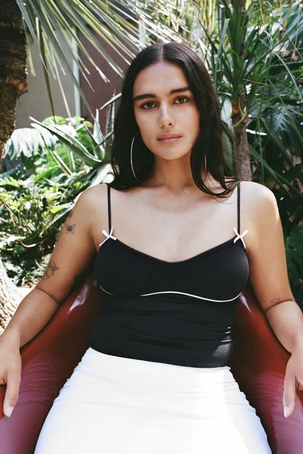 자라 레이스 트리밍 슬리브리스 탑 상품이미지1