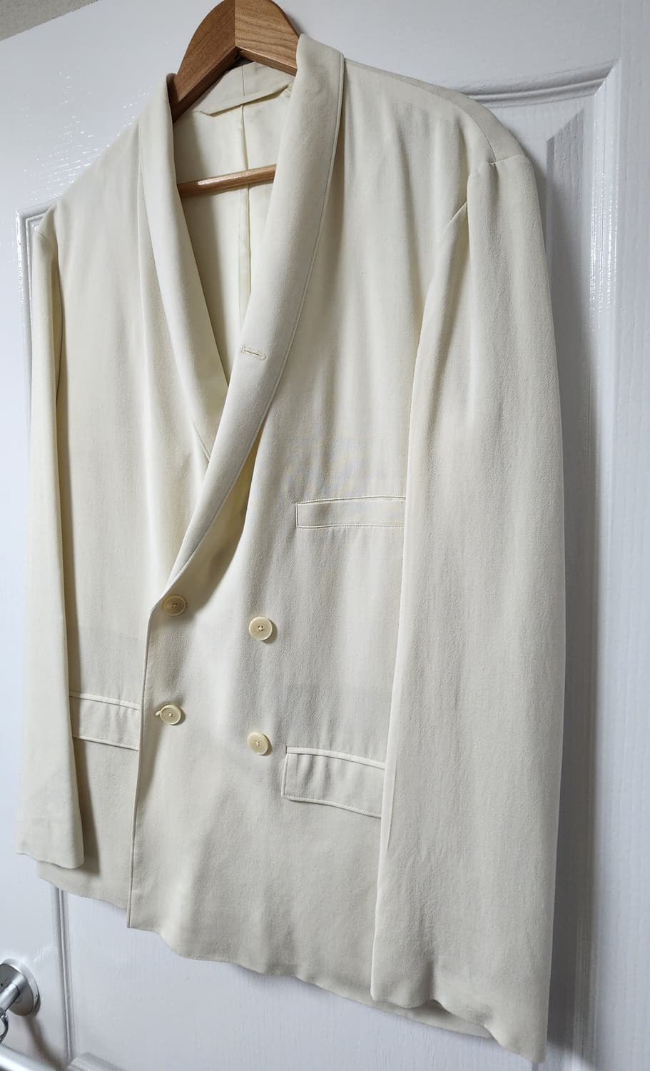 르메르 실크 더블 브레스티드 자켓 S 판매합니다. 상품이미지5