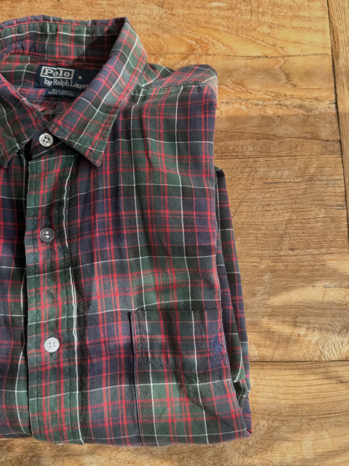 [폴로] 체크 빈티지 셔츠 상품이미지3