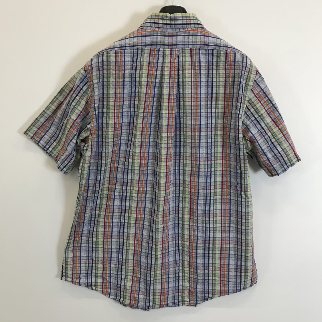 브룩스브라더스 시어서커 멀티체크 반팔셔츠 [L] 상품이미지3