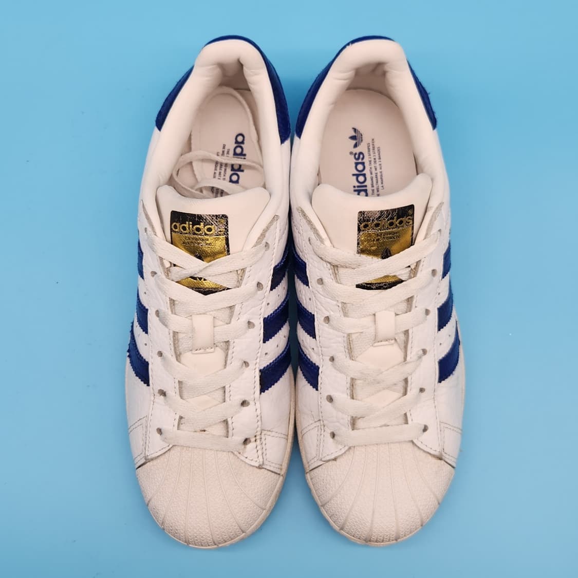 oo 아디다스 슈퍼스타 흰파 여성운동화235  상품이미지2