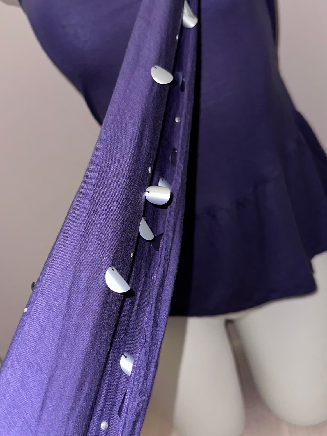 그런지페어리 퍼플 스팽글 슬리브리스 상품이미지8