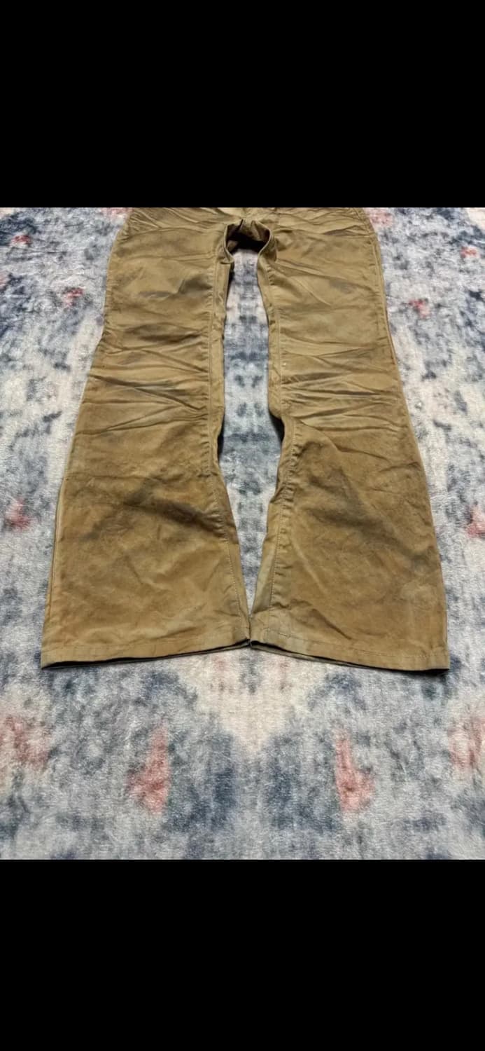 gostar de fuga coated flare pants 상품이미지3