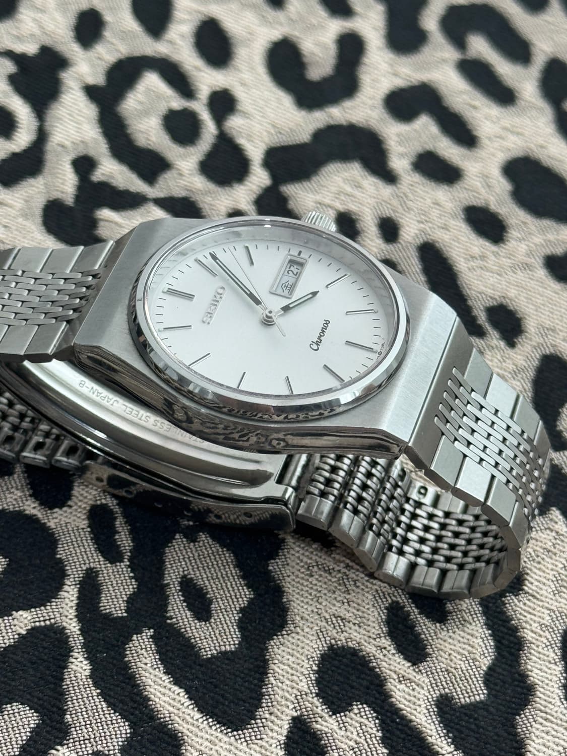 80s 빈티지 세이코 크로노스 쿼츠 상품이미지4