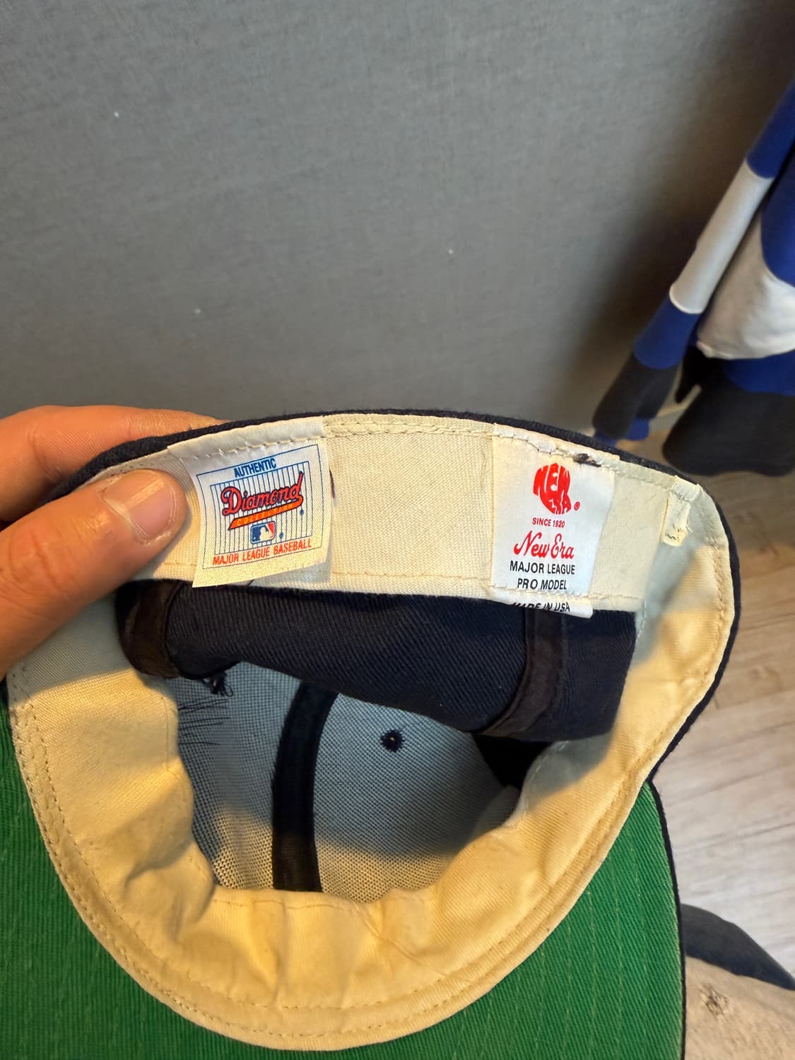 90s 빈티지 뉴에라 양키스 모자 상품이미지4