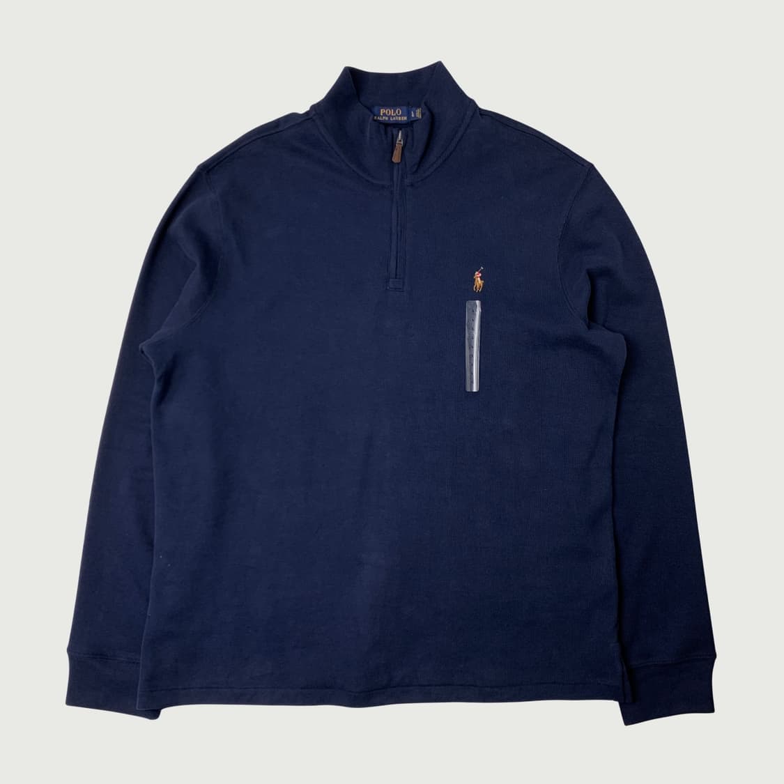 [L,XL/정품] 폴로 랄프로렌 네이비 하프 반집업 상품이미지1