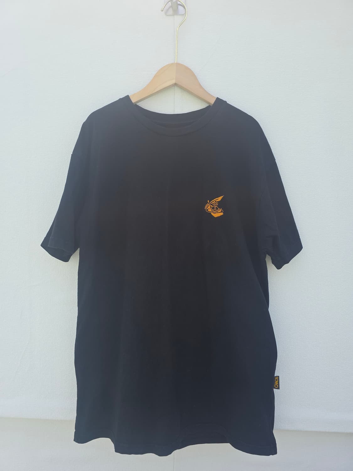 비비안웨스트우드 Vivienne Westwood 아수라 로고 반팔 티셔츠 상품이미지1