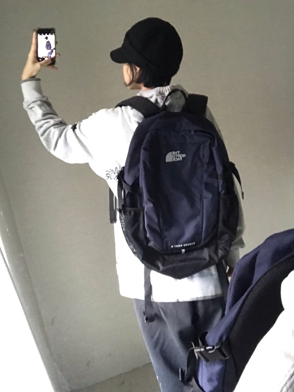 노페 네이비 백팩 상품이미지3