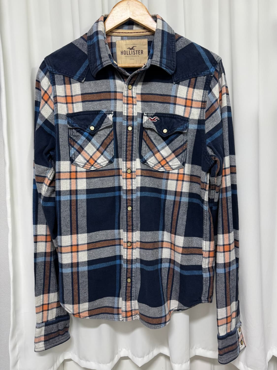 홀리스터 체크 셔츠 상품이미지2