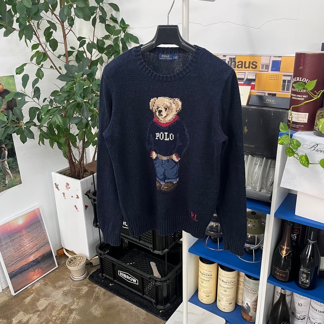 폴로랄프로렌 우먼 베어 니트 L 상품이미지1