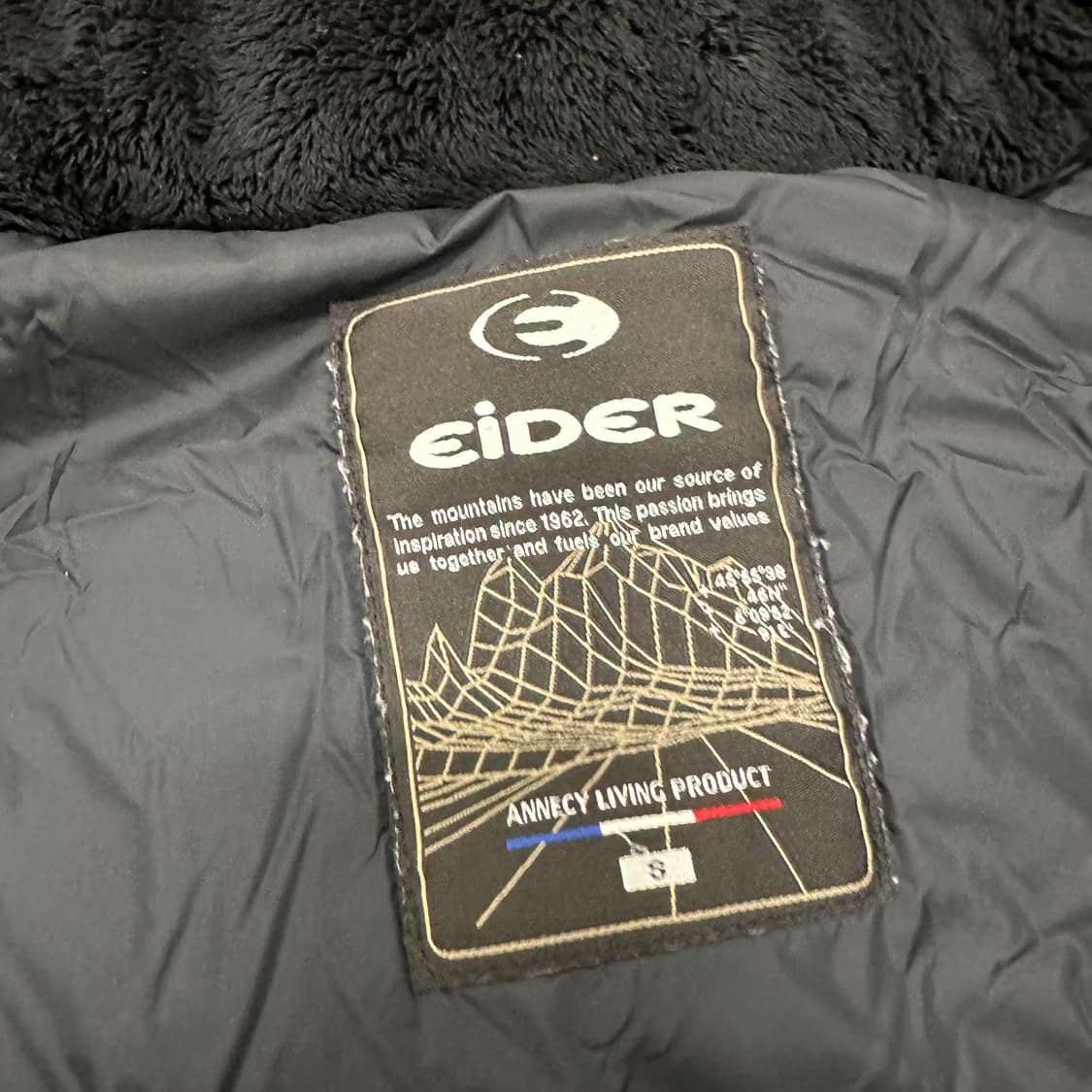 아이더 700 구스다운 사파리 롱패딩 레드 90(S) 상품이미지8