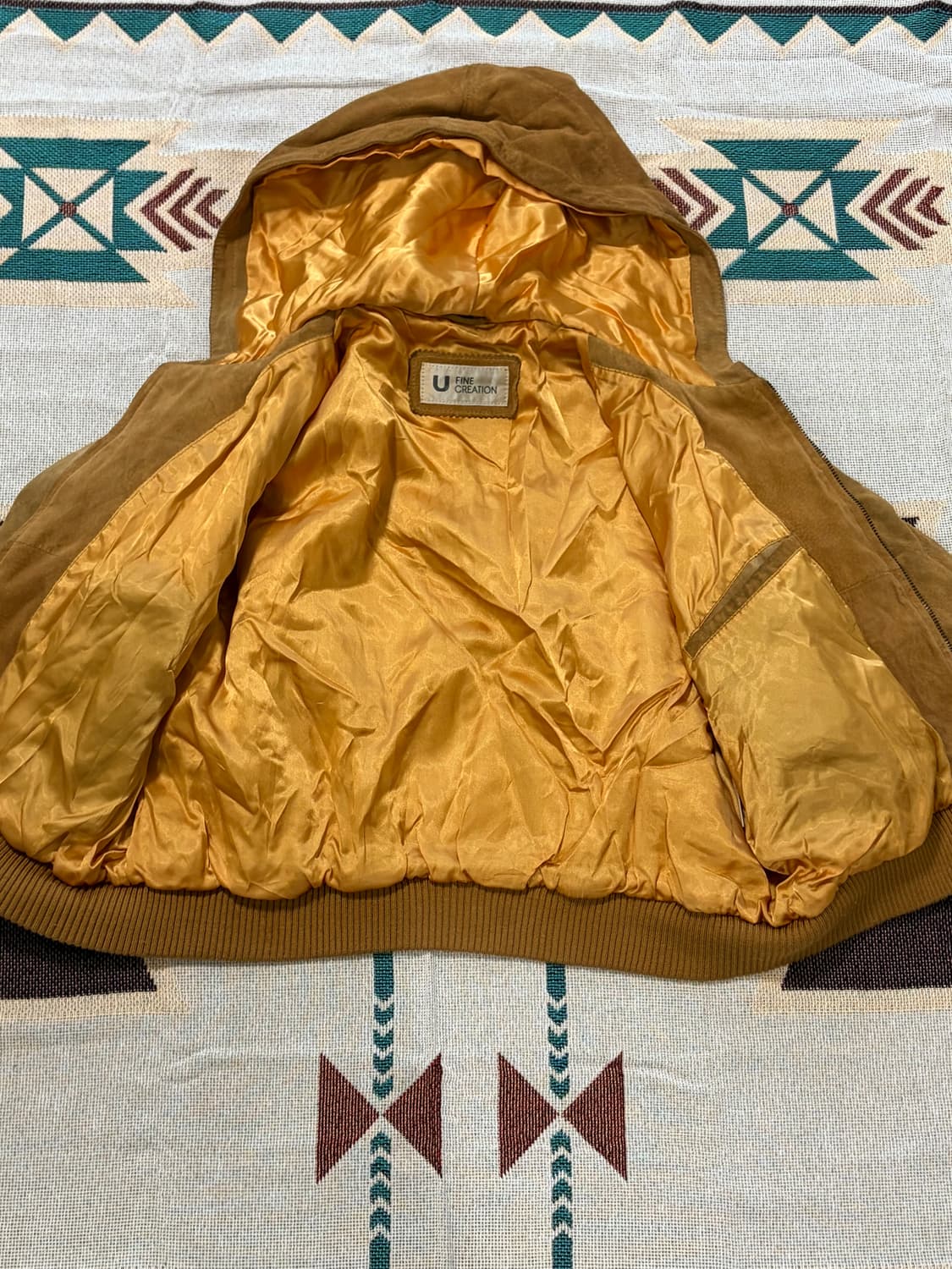 Jun&Co suede crop hoodie / 스웨이드 후드집업 자켓 상품이미지5