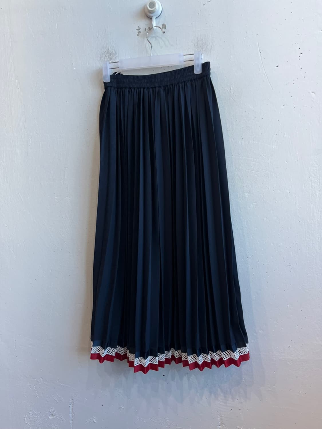 타미힐피거 플리츠 스커트 치마 네이비 상품이미지3