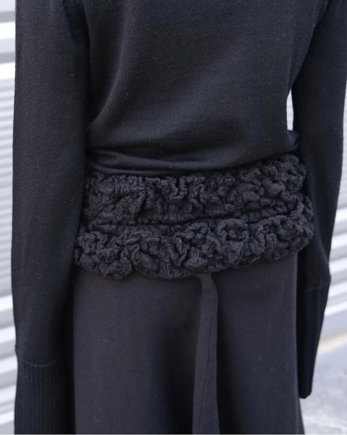 comme des garçons) wool frill skirt  상품이미지3