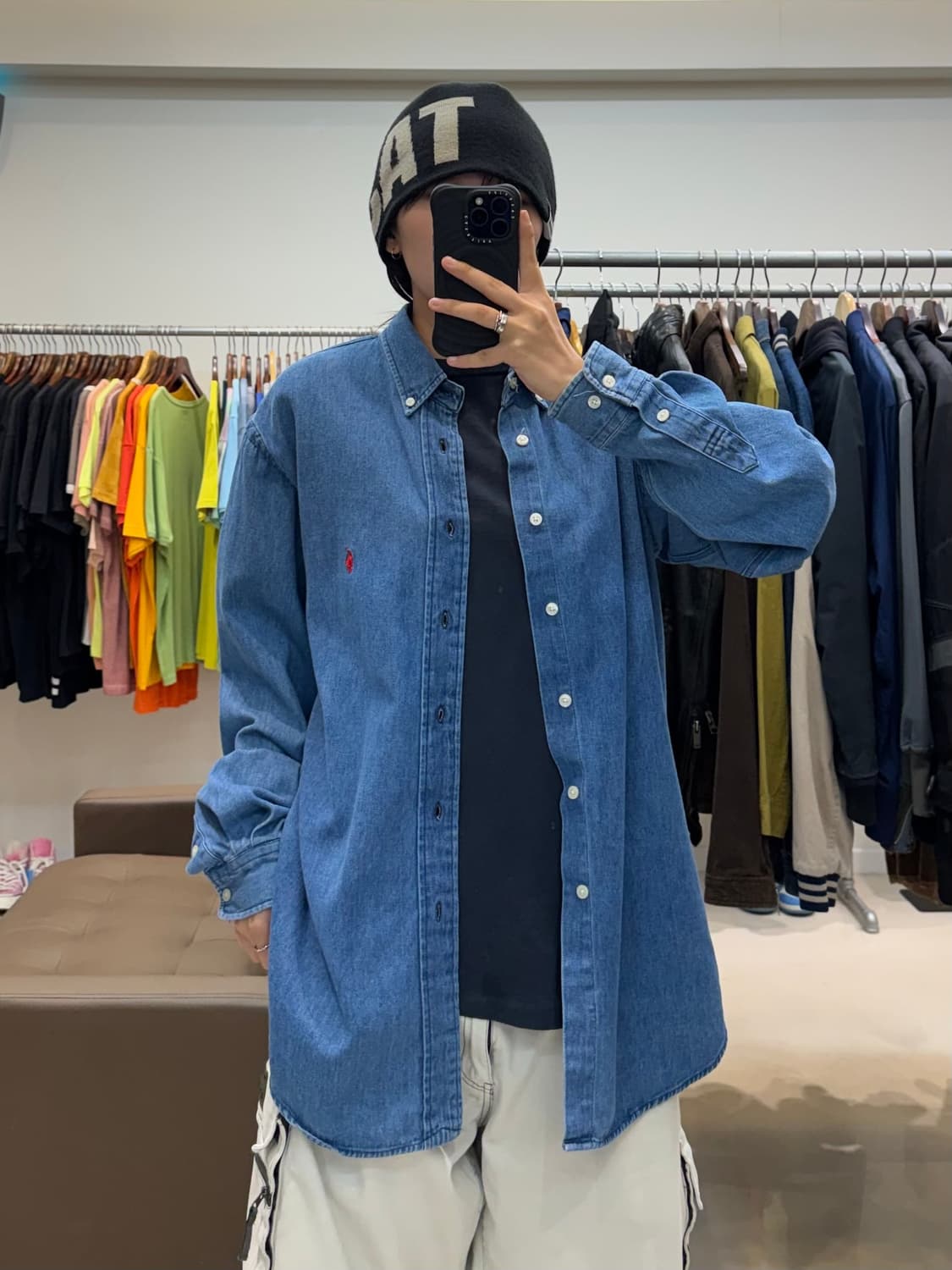 폴로 랄프로렌 데님 셔츠 상품이미지7