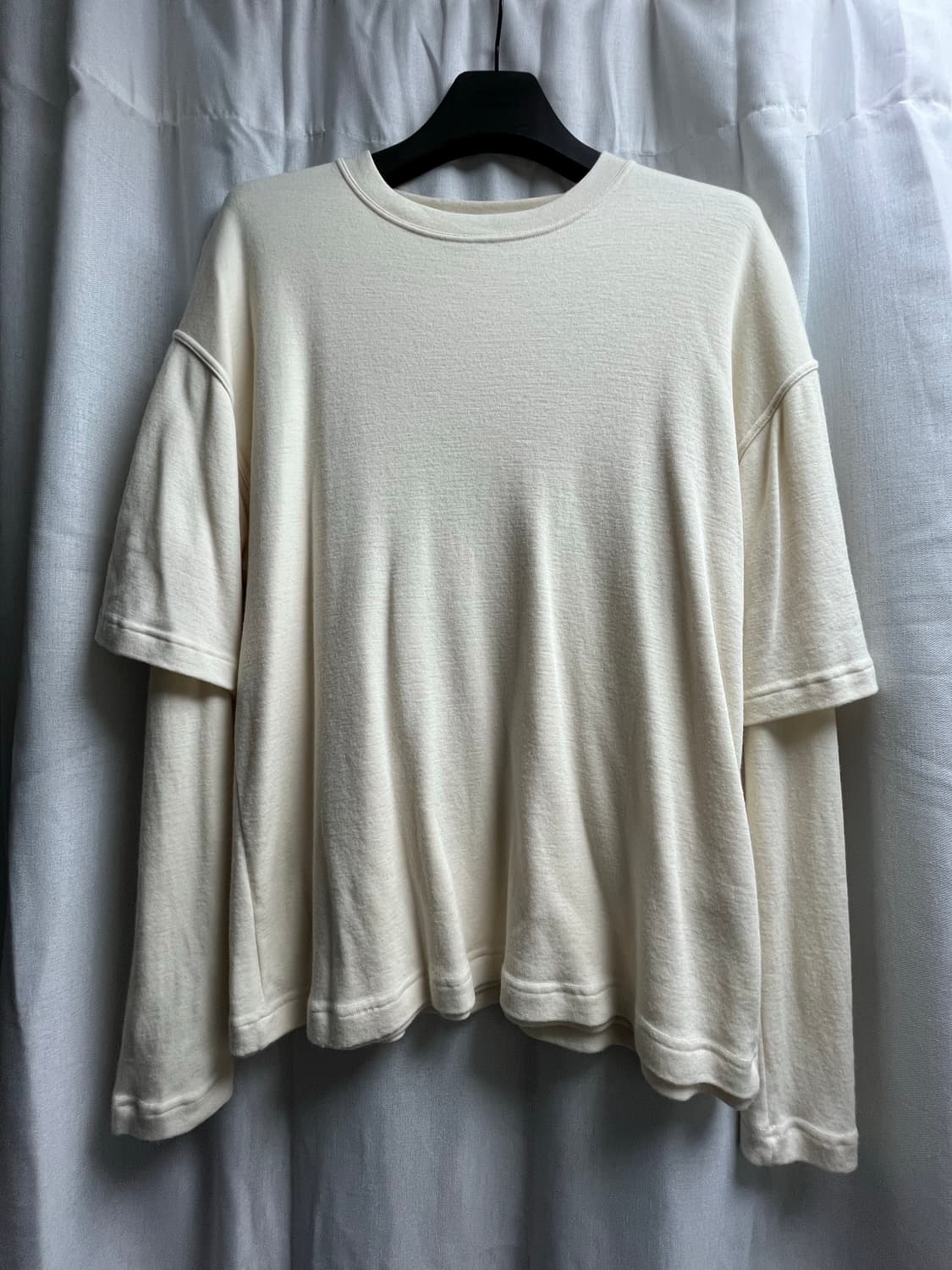 [L] Gr10k TRANSCRIPT DOUBLE WOOL T-SHIRT 상품이미지7