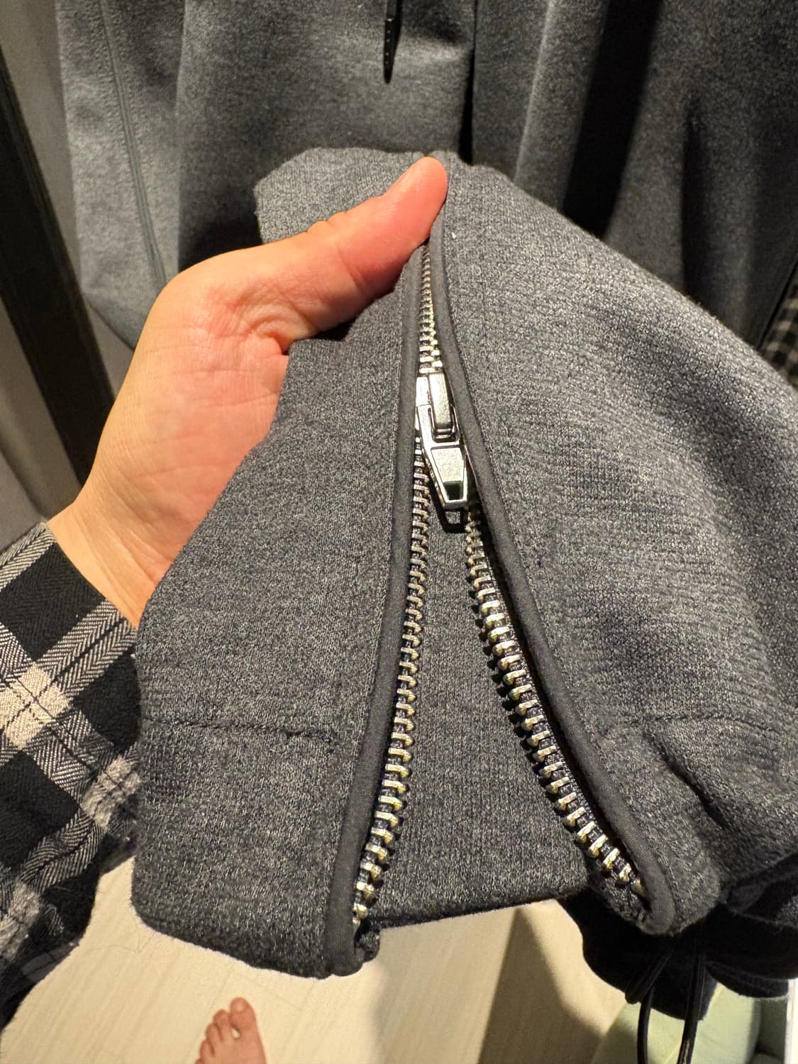 25fw 준지 punto(푼토) 트랙팬츠 그레이44 상품이미지4