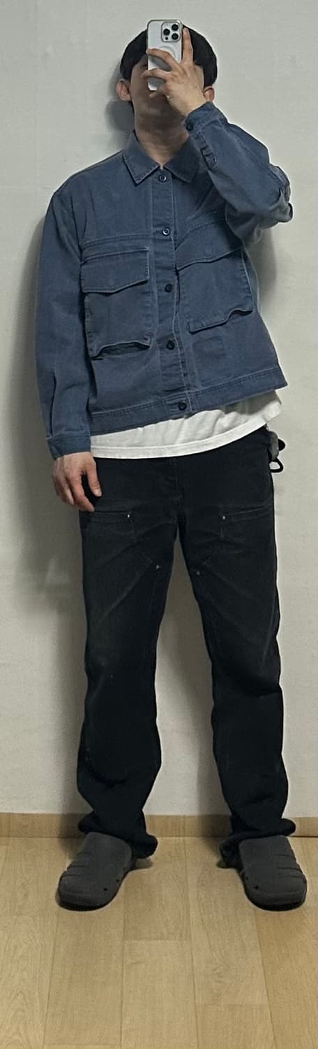 에스피오나지 피그먼트 트러커 자켓 상품이미지5