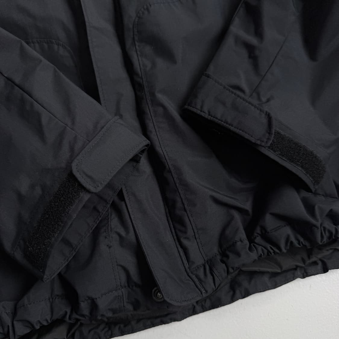 컬럼비아 고프코어 풀오버 나일론 마운틴 바람막이 자켓 블랙 상품이미지5