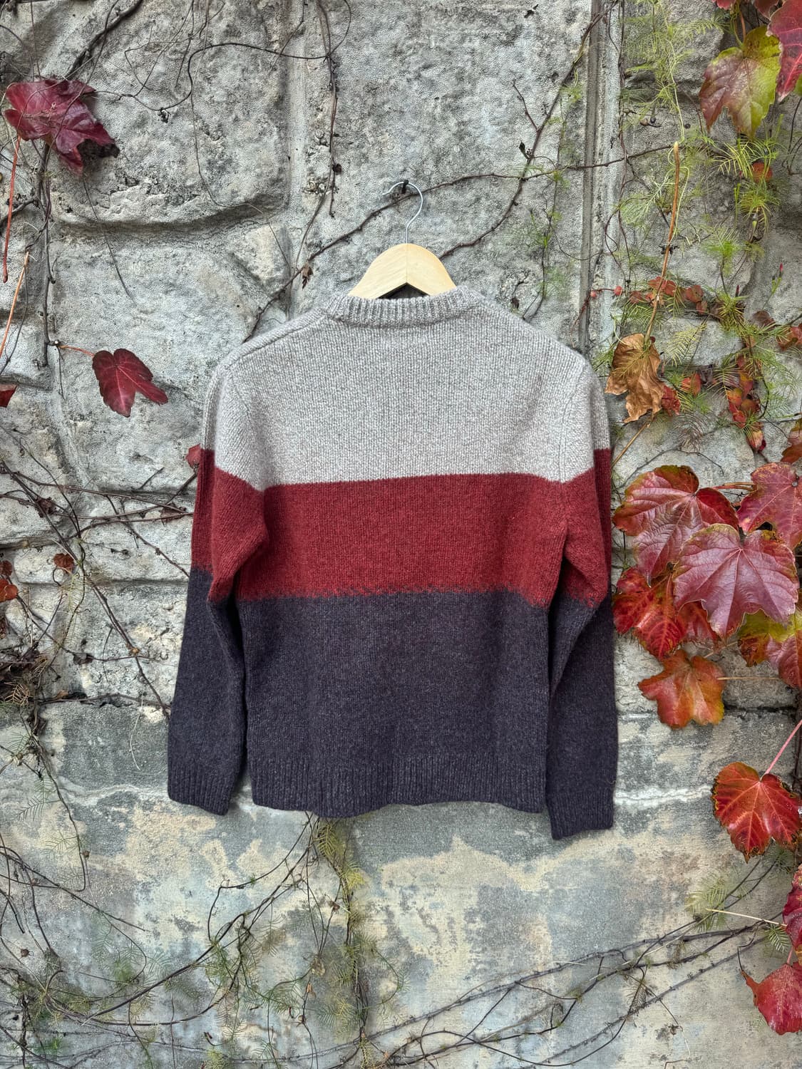 엘엘빈 램스울 니트 스웨터 m 상품이미지2