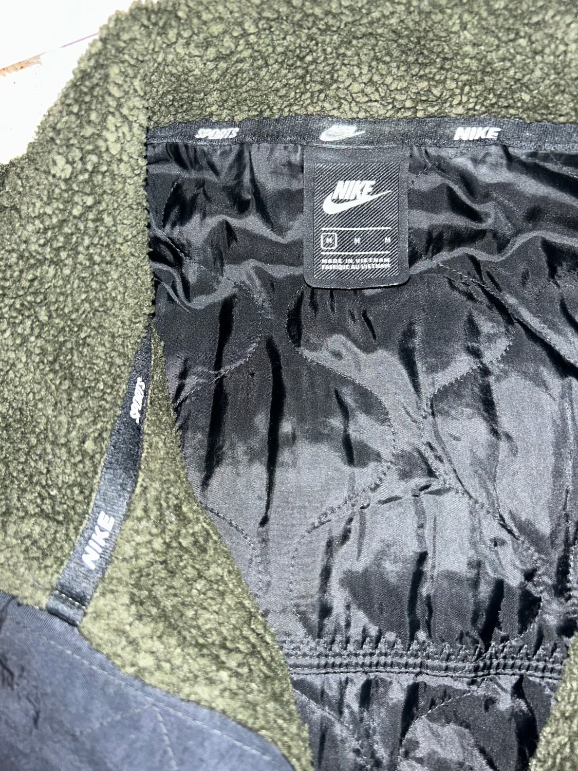 나이키 필셰르파 후리스 믹스 자켓 m 상품이미지6