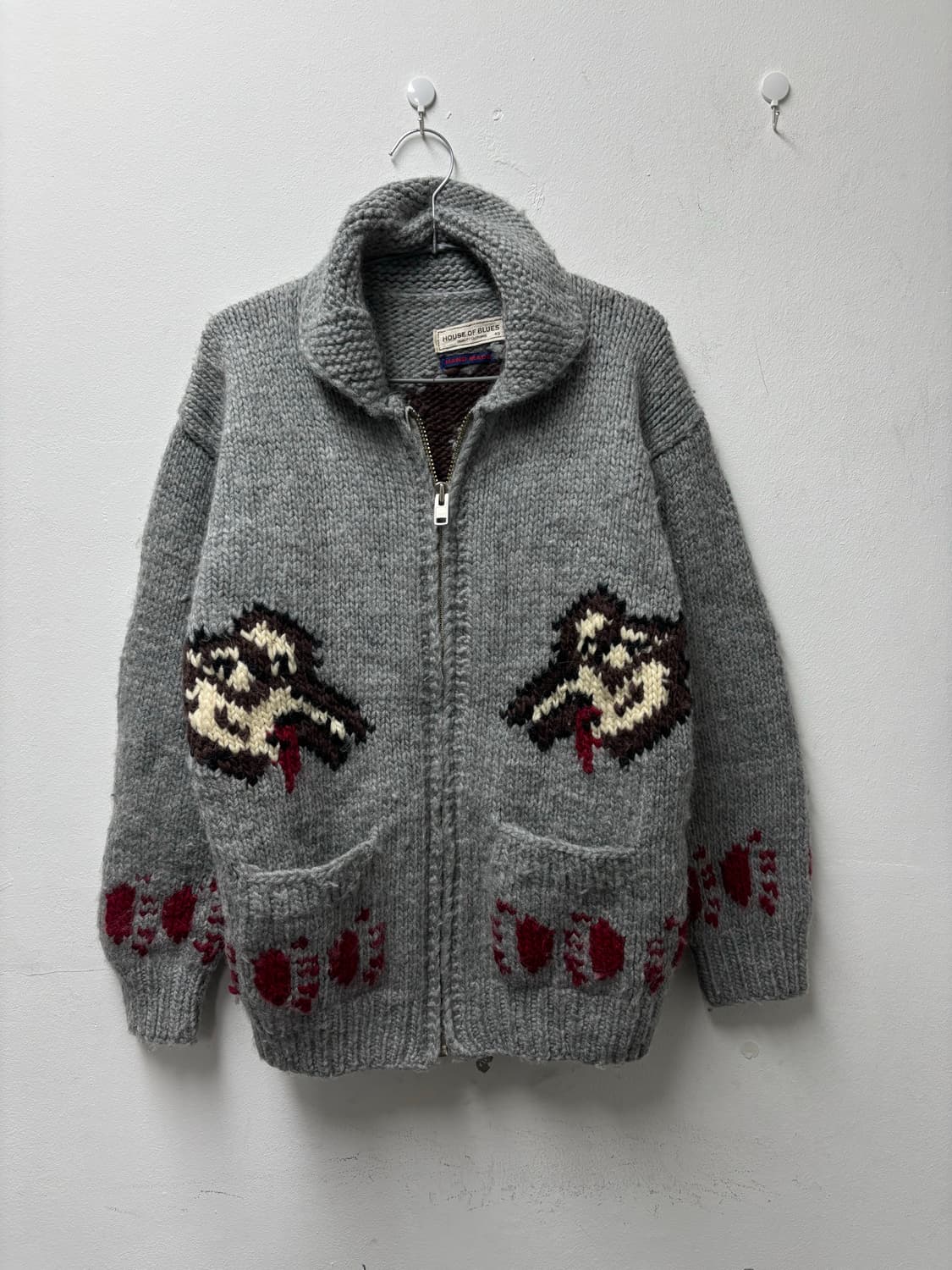 “Vintage” Handmade Grey Cowichan 상품이미지5
