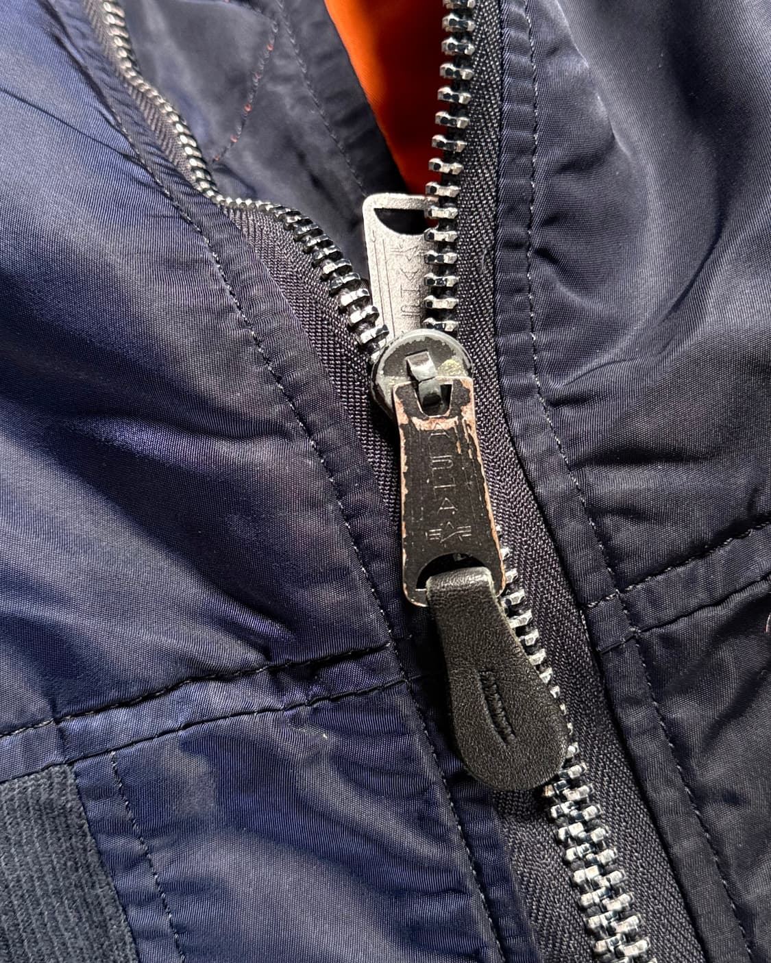 90‘s 알파인더스트리 MA-1 플라이트 자켓 XXL 상품이미지5