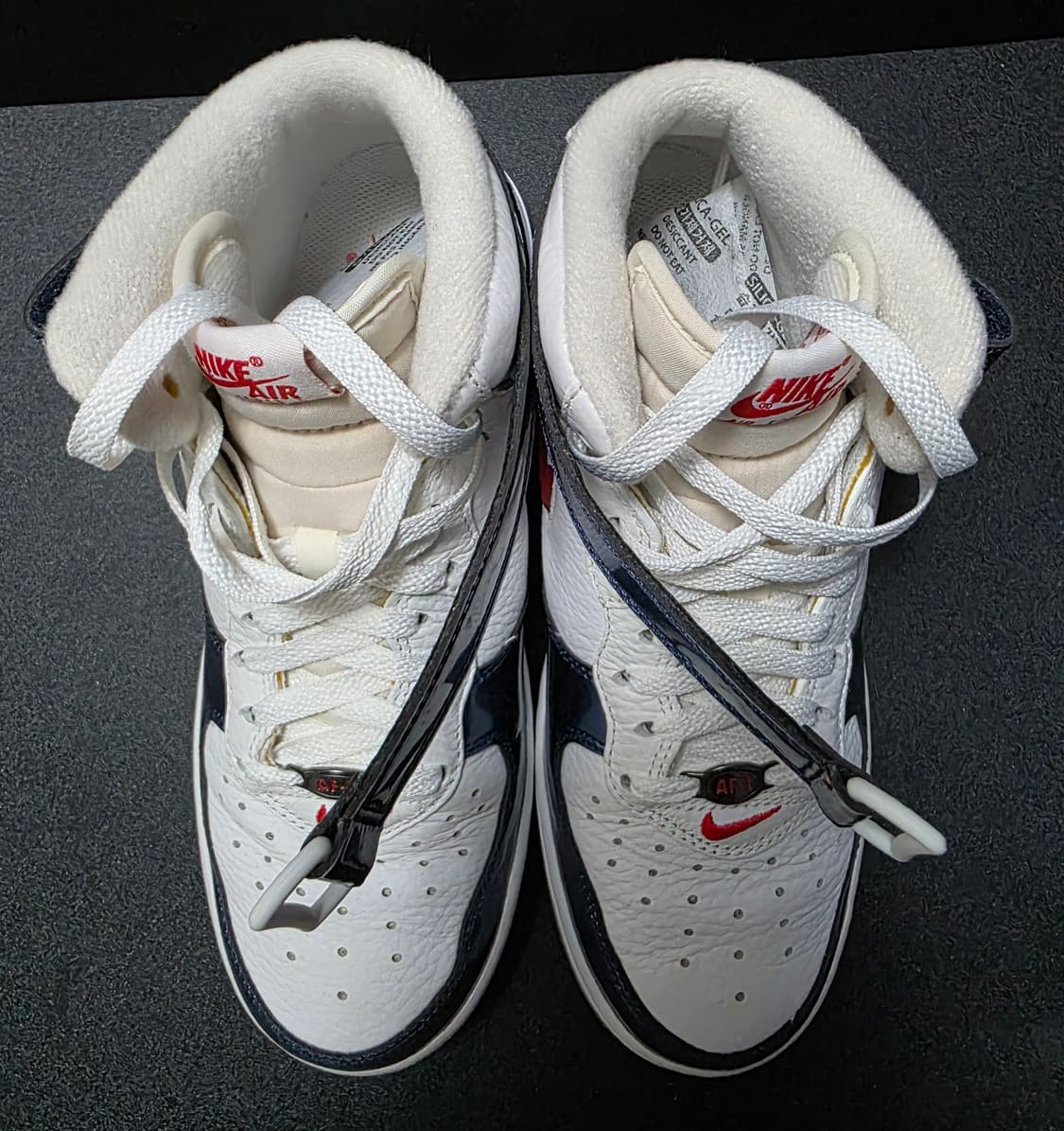 나이키 에어포스 1 미드 유니버시티 인디포스 240 US6 상품이미지2