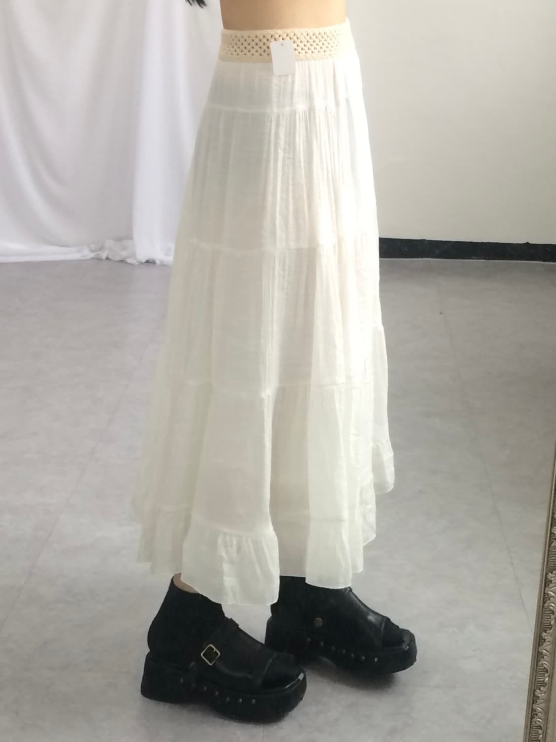 Ethnic banding skirt 상품이미지5