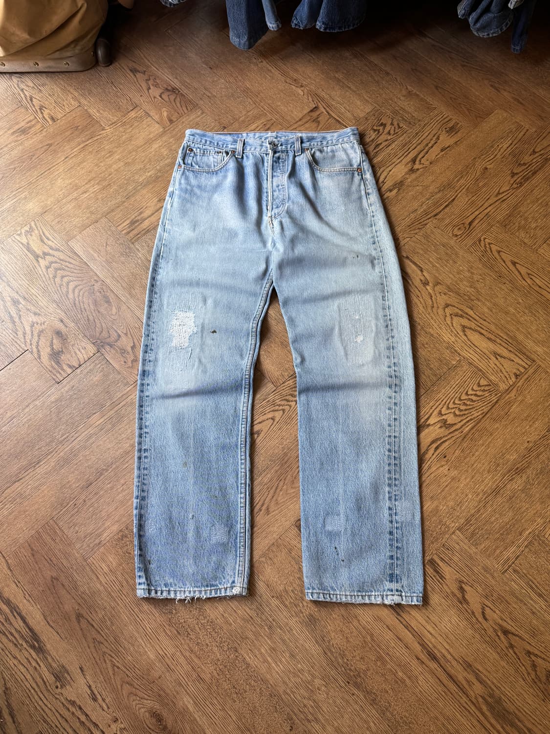 [32]90's 리바이스 501 Made In USA 데님 팬츠 상품이미지2