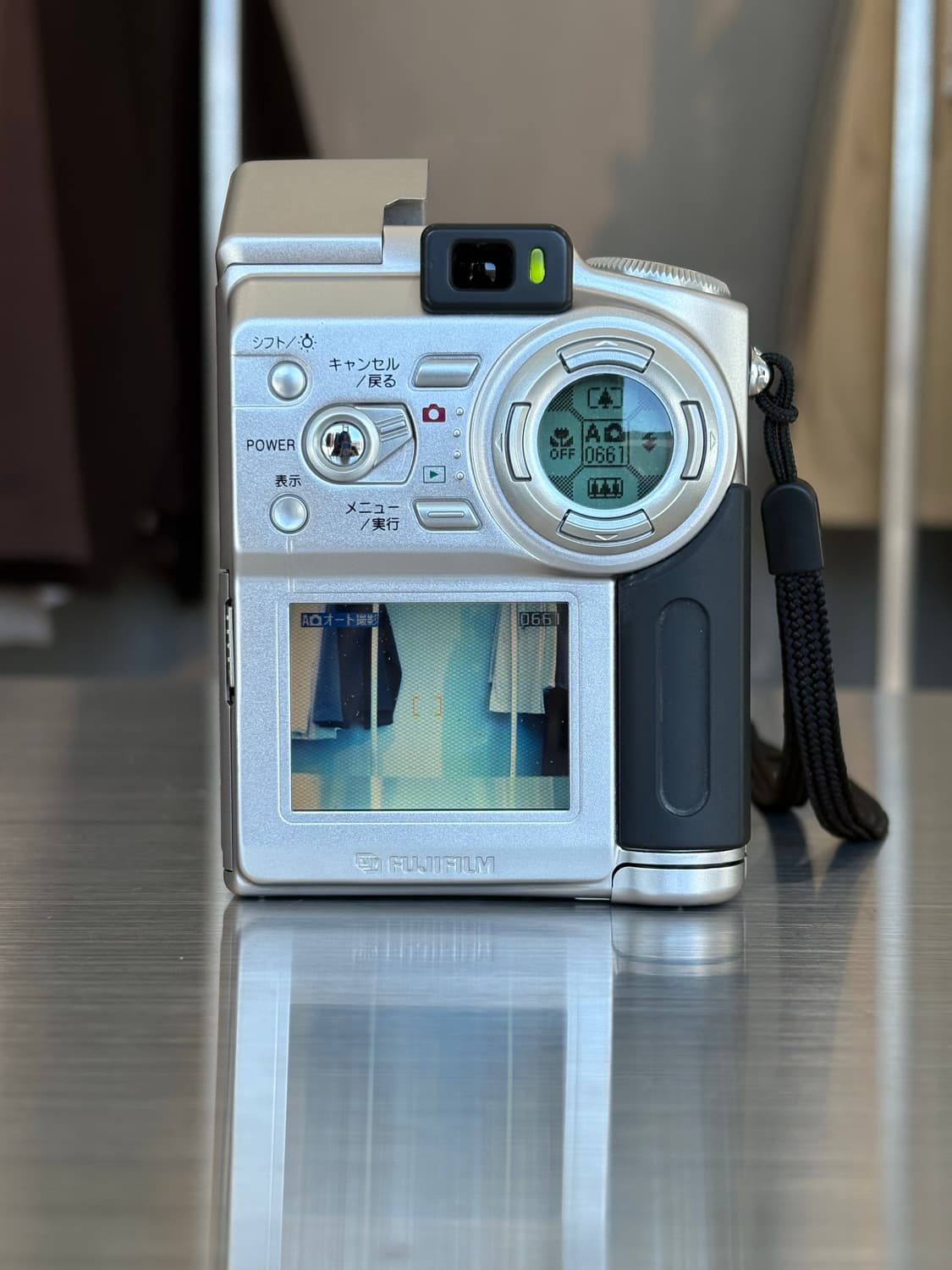 스미카케이블O)후지필름 파인픽스 4700z 실버 빈티지디카 상품이미지3