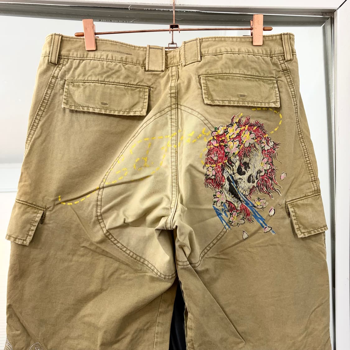 에드하디 스컬 와이드 카고 팬츠 상품이미지8