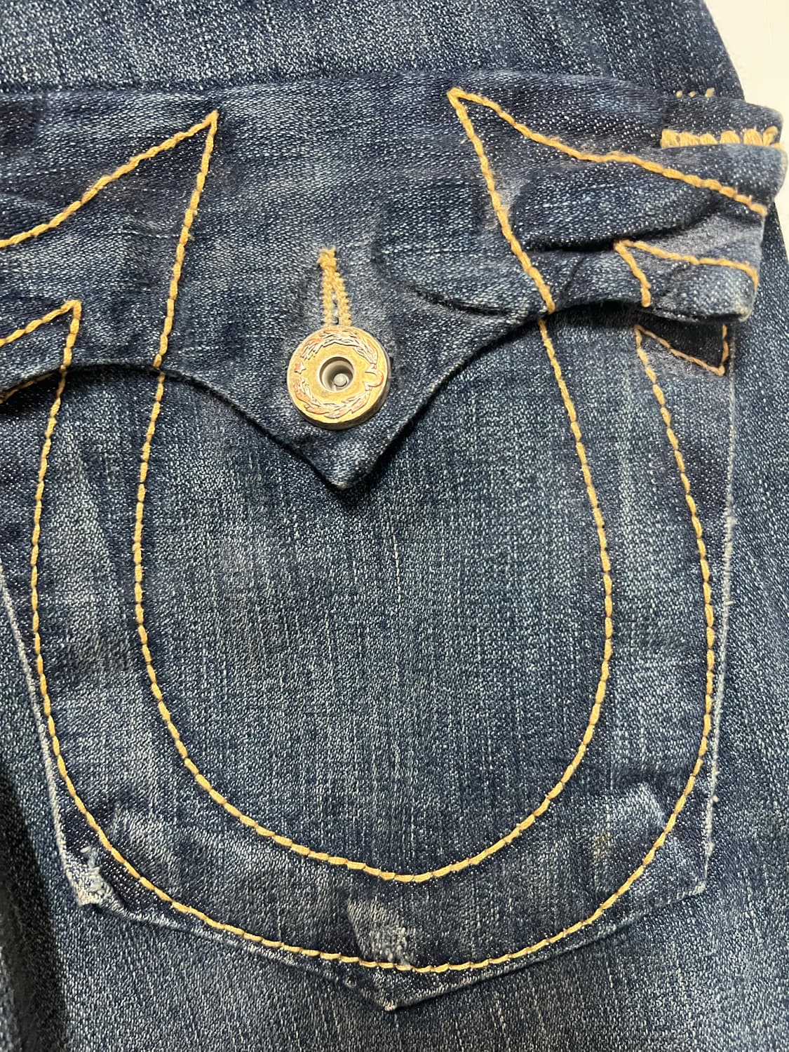 트루릴리젼 조이 빅 T 부츠컷 데님 28사이즈 트루릴리전 청바지 상품이미지5