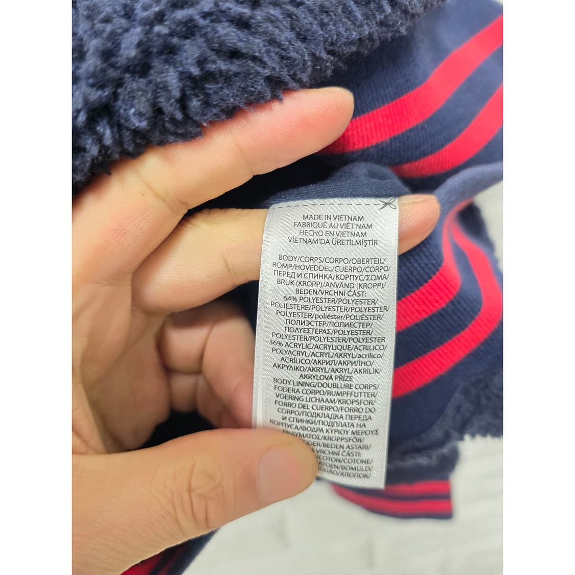 택포) 폴로 랄프로렌 플리스 후리스 L 상품이미지3