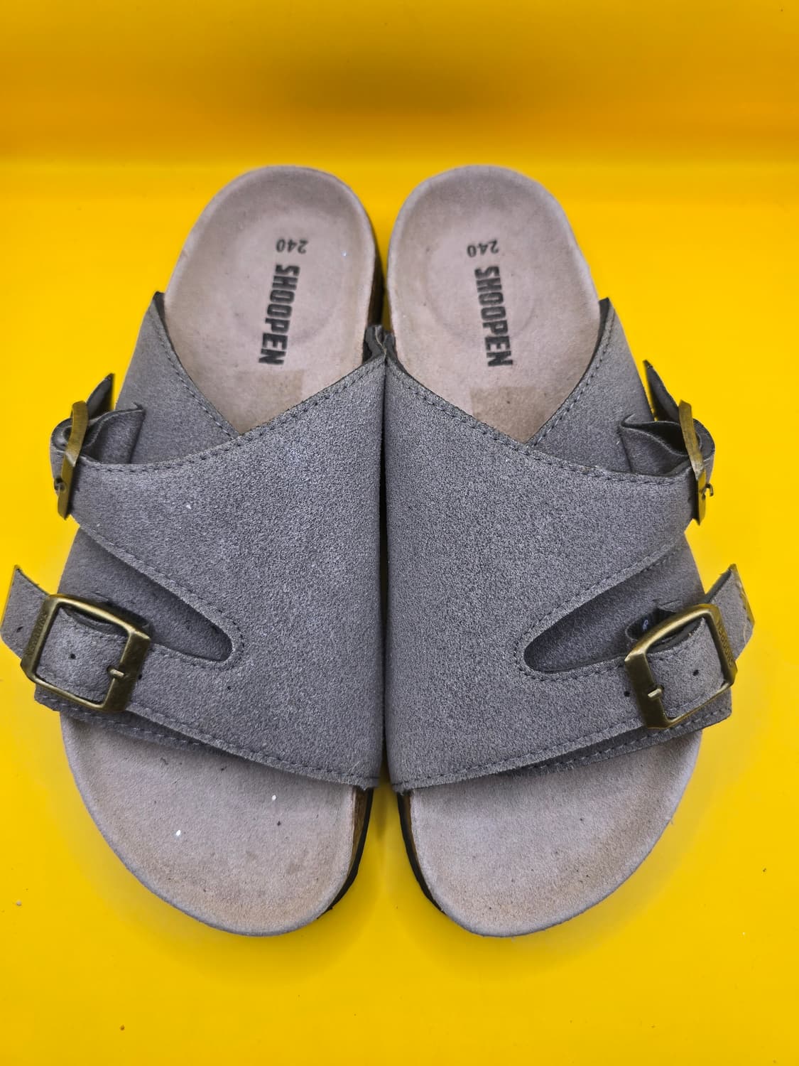 슈펜 버클 슬리퍼 240(남녀공용) 상품이미지1