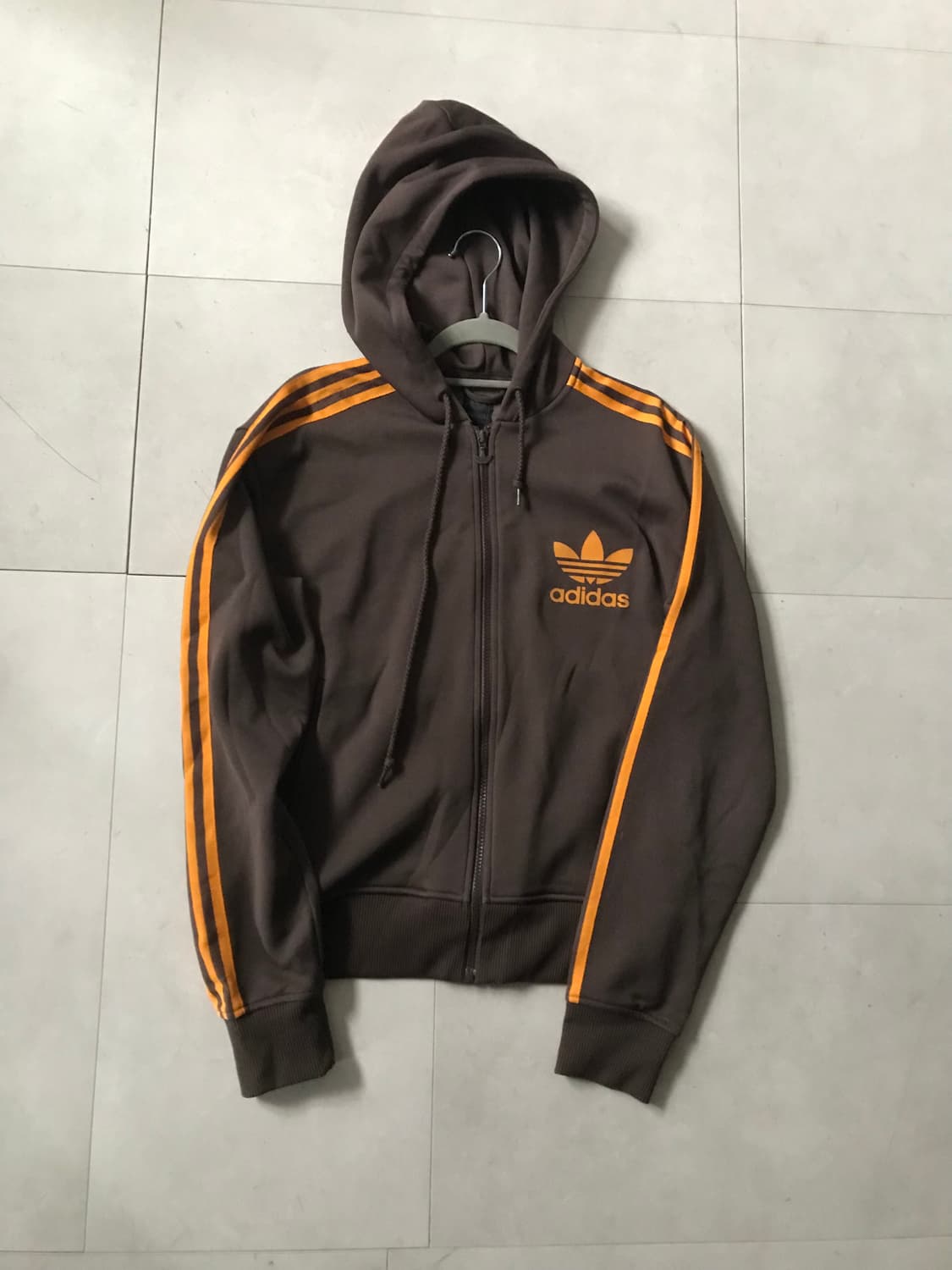 아디다스 00s 브라운 후드 져지 상품이미지8