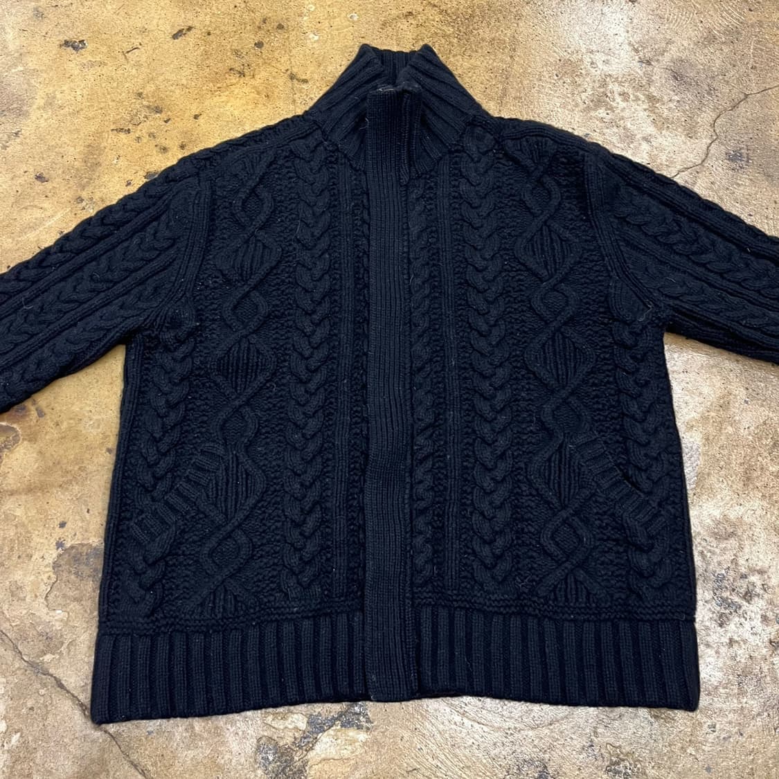 [정품/L] 폴로진스 케이블 니트 집업 가디건 b8 상품이미지3