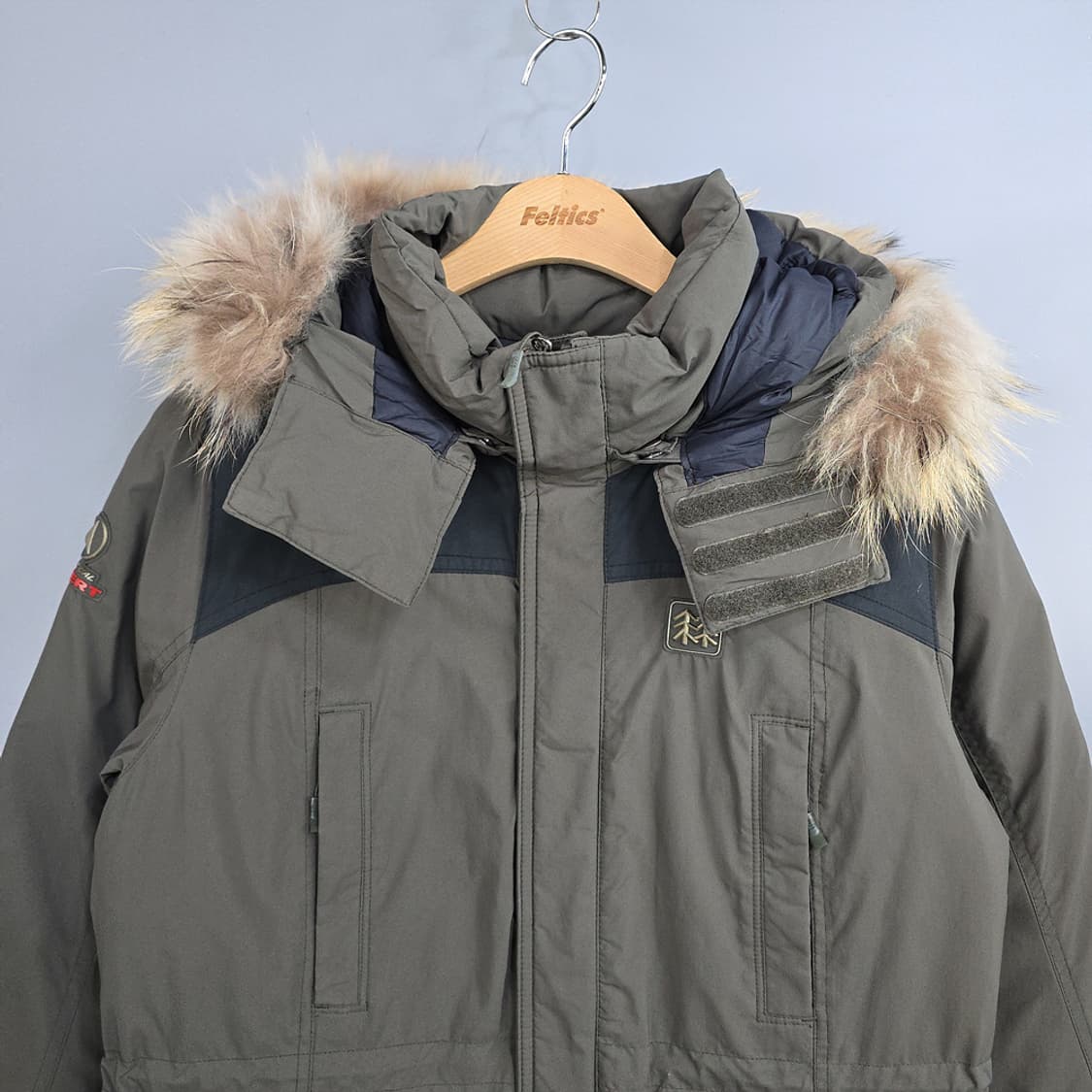 코오롱스포츠(KOLON SPORT) 윈드스토퍼 800필 야상 다운 95 상품이미지2