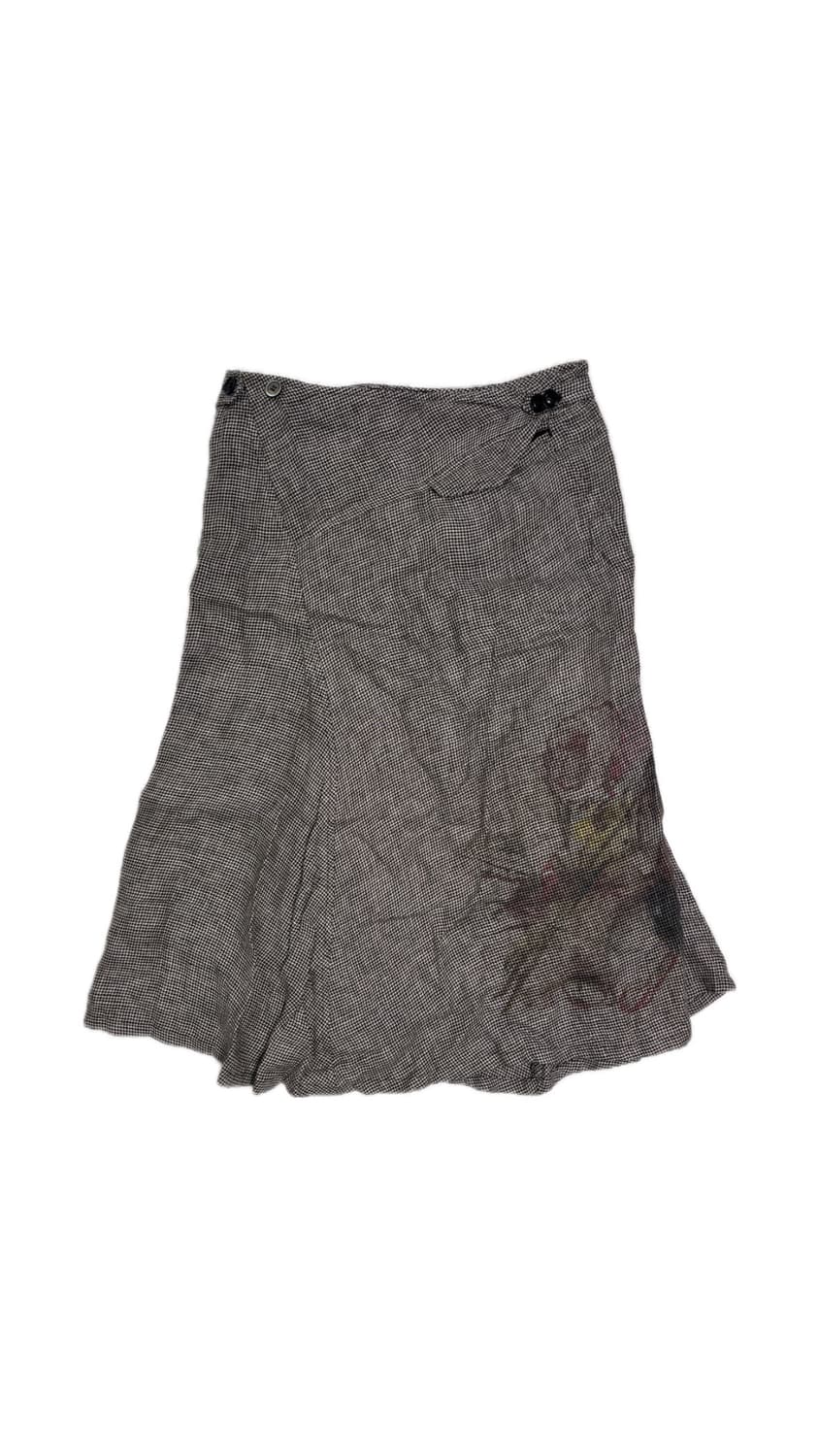 희귀/Yohji Yamamoto vintage check skirt 상품이미지8