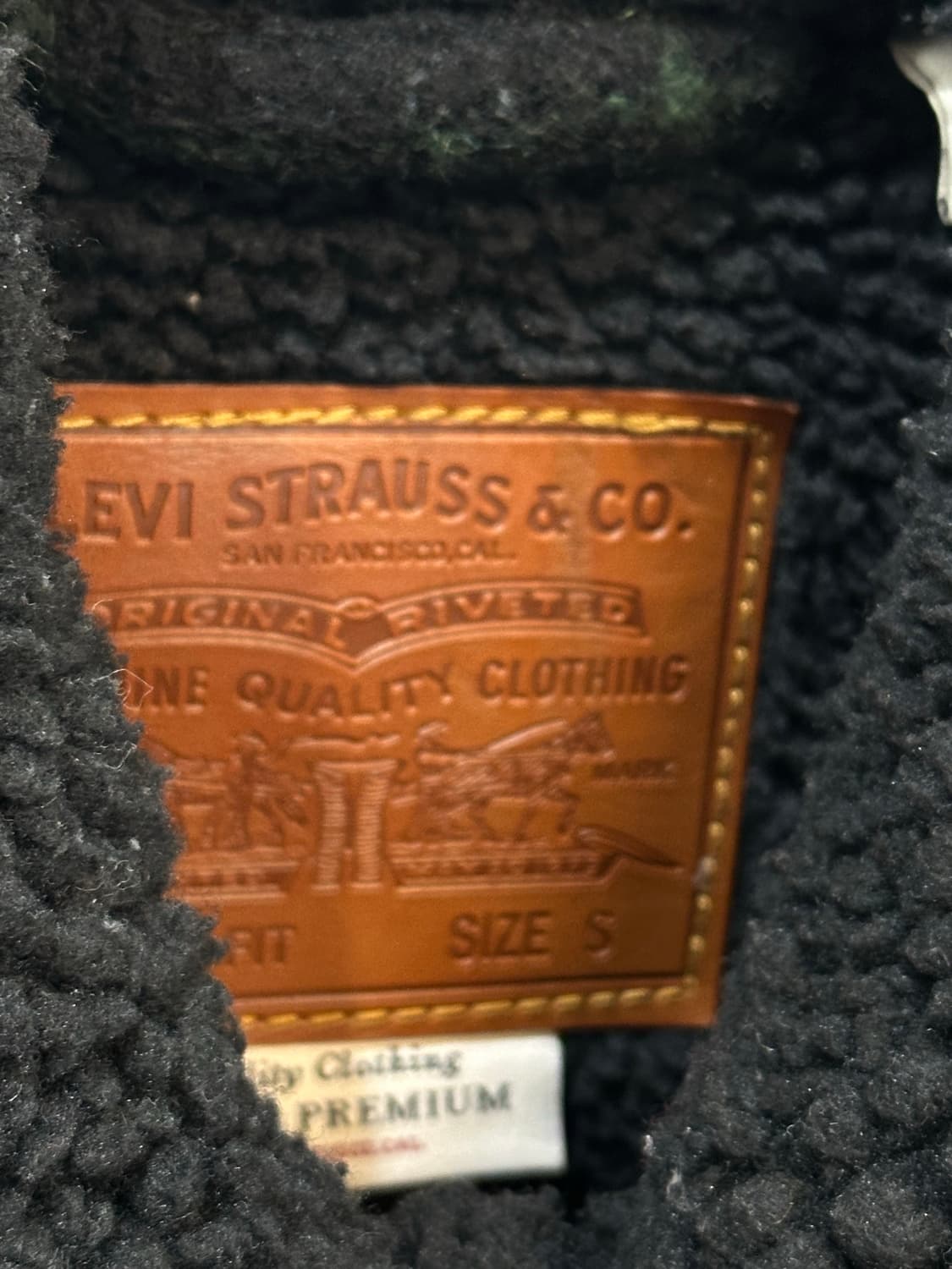 Levi’s heavy weight wool trucker 상품이미지4