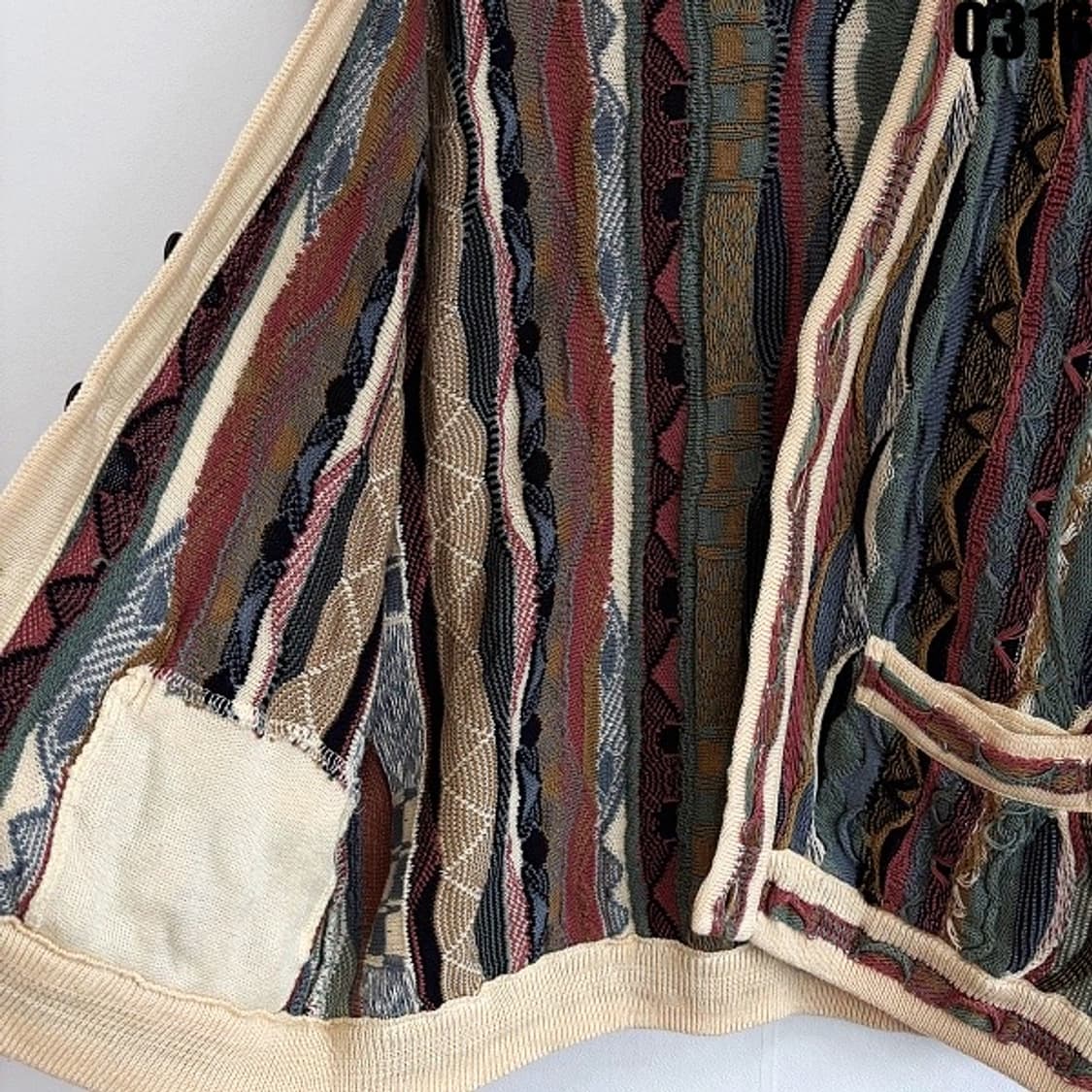 오스트레일리아 림노스 케이블 니트 가디건 M 0316 상품이미지5