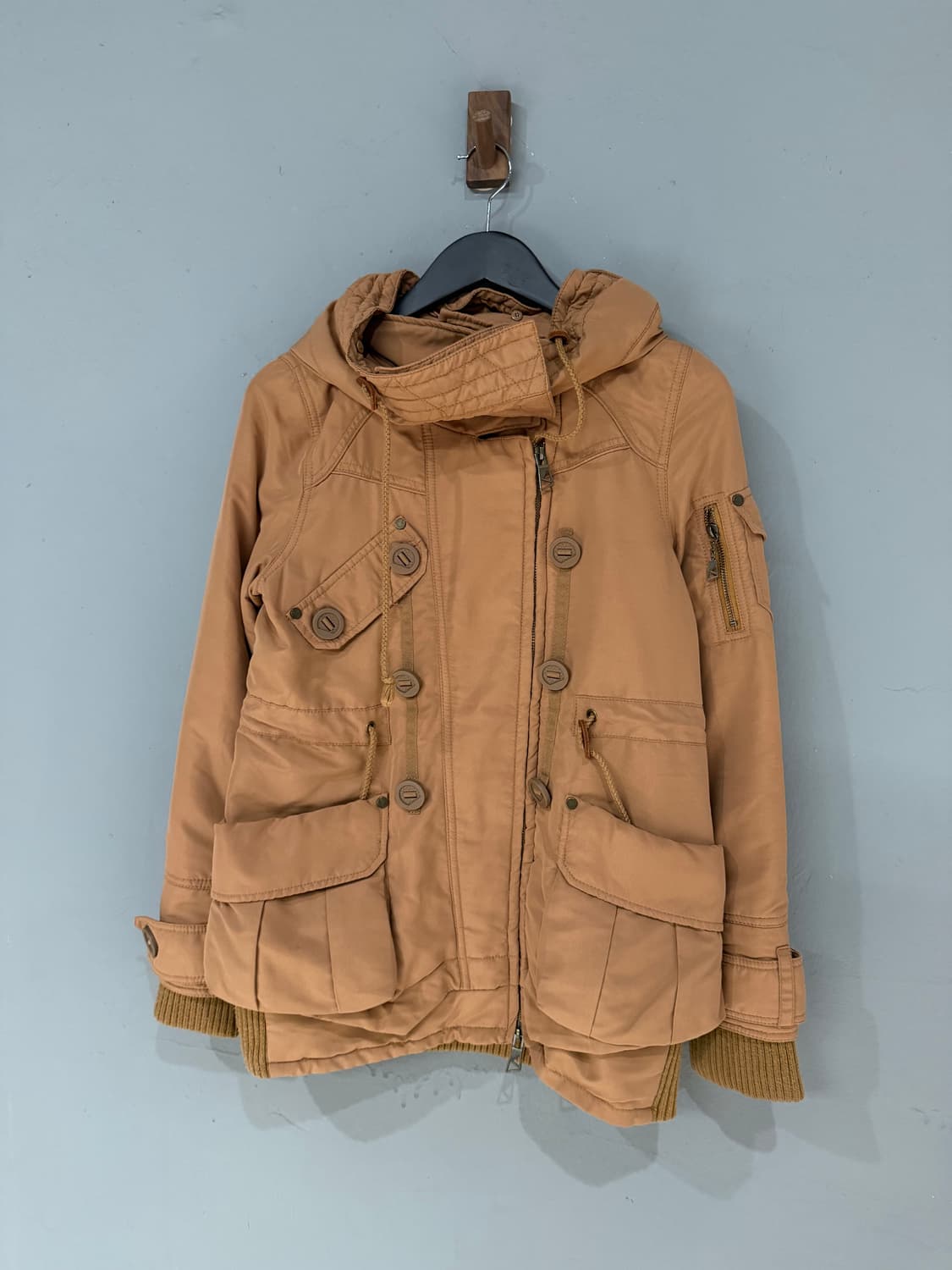 Spiral girl button high-neck jumper 상품이미지6