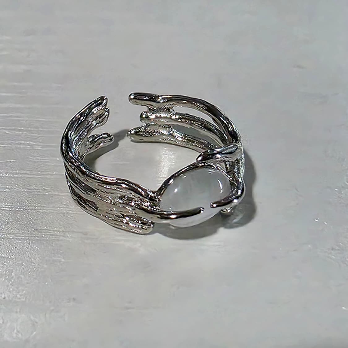 ☾ 𝓜𝓸𝓸𝓷𝓼𝓽𝓸𝓷𝓮 ☽ 반지 상품이미지2