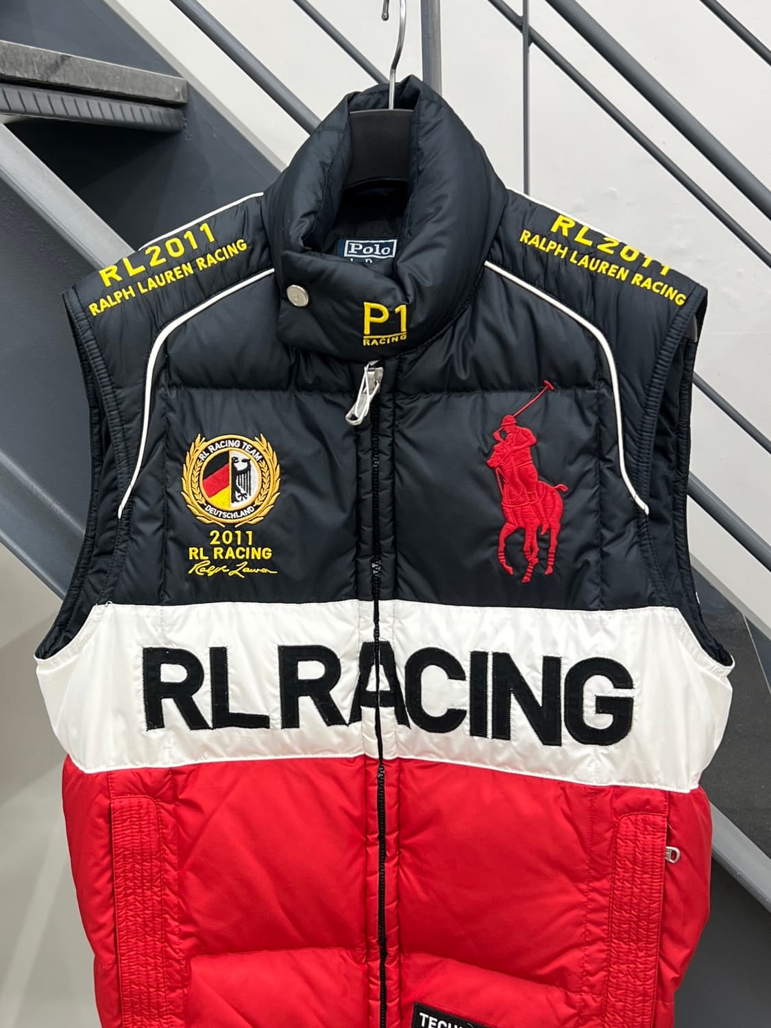 폴로랄프로렌 빅포니 레이싱 패딩 베스트 상품이미지3